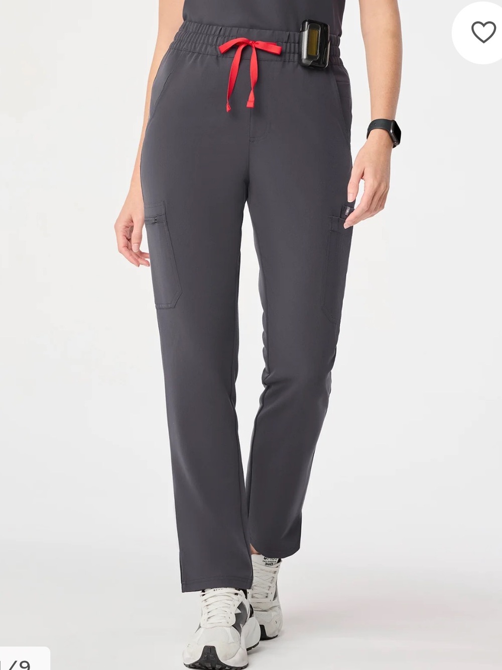 NWOT Figs Dowa High-Rise Straight-Leg Scrub Pant